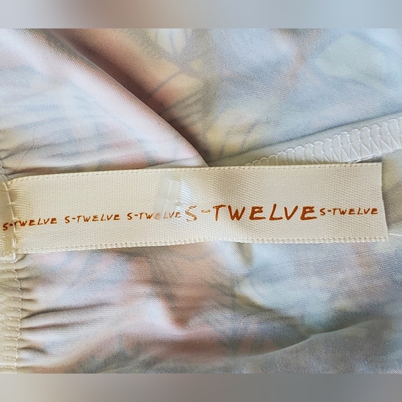 NWOT Brand "Twelve" Floral Racerback Dress by S Twelve - Picture 10 of 10